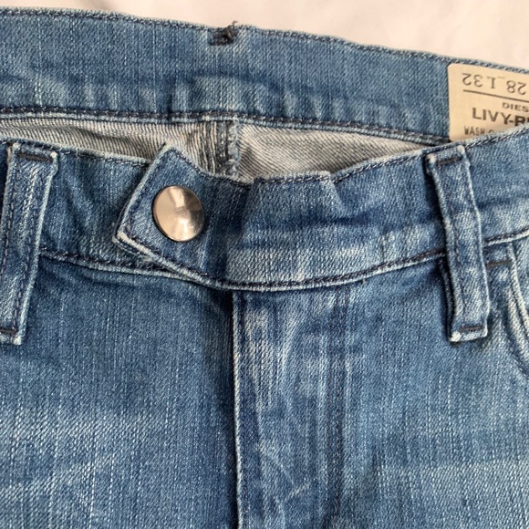 DIESEL LIVY-BIKER Stretchy Skinny Jeans W 28 L 32 - Picture 4 of 13